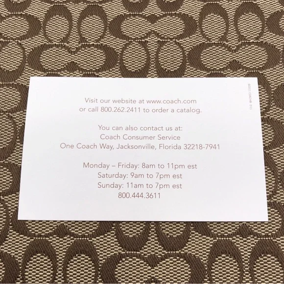 Coach Signature Tablet Ipad Sleeve Bag F61035/￼SV /Khaki￼￼/Metallic￼ - Picture 9 of 9